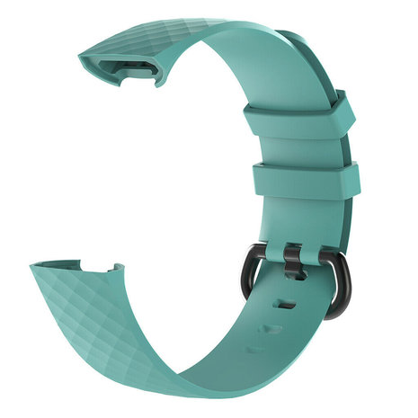 Strap-it® Strap-it Fitbit Charge 4 silicone band (aqua)