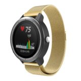 Strap-it® Garmin Vivoactive 3 Milanese band (goud)