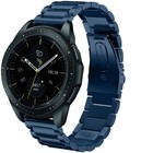Strap-it® Strap-it Samsung Galaxy Watch stalen band 42mm (blauw)