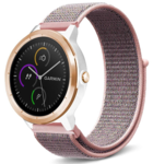 Strap-it® Strap-it Garmin Vivoactive 3 nylon band (pink sand)