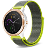 Strap-it® Garmin Vivoactive 3 nylon band (fluoriserend)