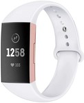 Strap-it® Strap-it Fitbit Charge 4 sportband (wit)