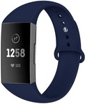 Strap-it® Strap-it Fitbit Charge 4 sportband (donkerblauw)