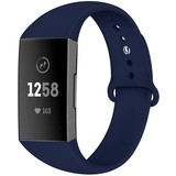 Strap-it® Fitbit Charge 4 sportband (donkerblauw)