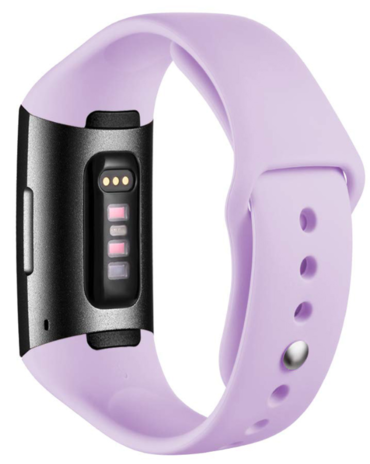 Strap-it® Strap-it Fitbit Charge 4 sportband (lavendel) Strap-it® Strap-it Fitbit Charge 4 sportband (lavendel)