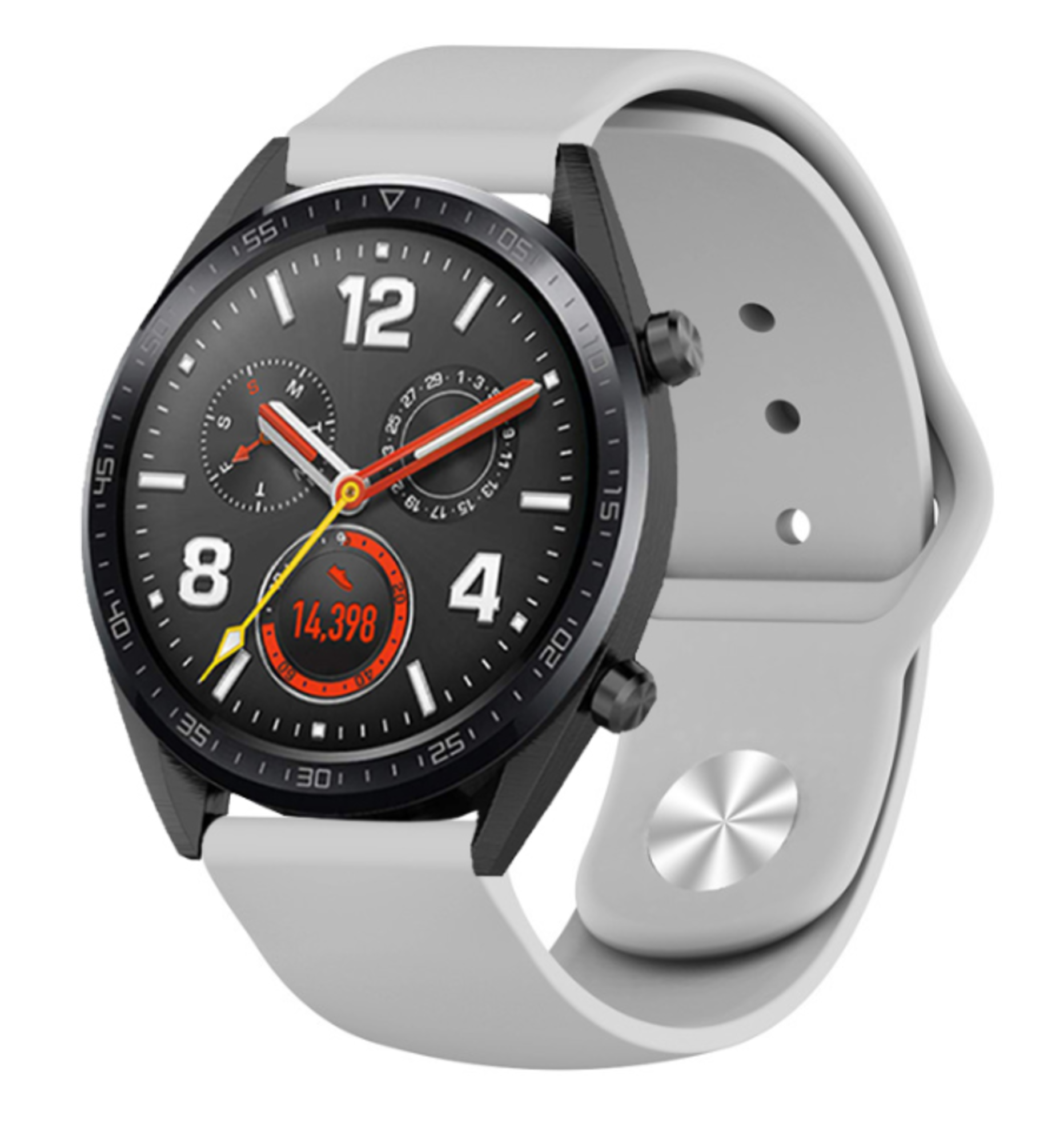 Huawei Watch GT sport band (grijs) - Smartwatchbanden.nl