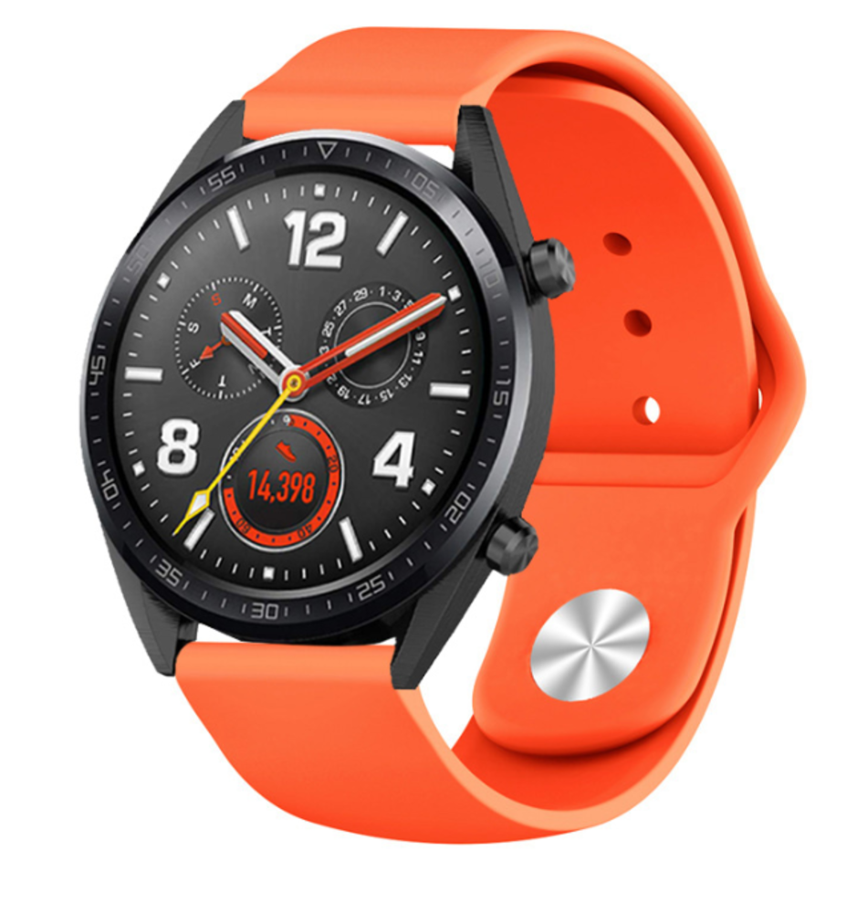 Huawei Watch GT sport band (oranje) - Smartwatchbanden.nl