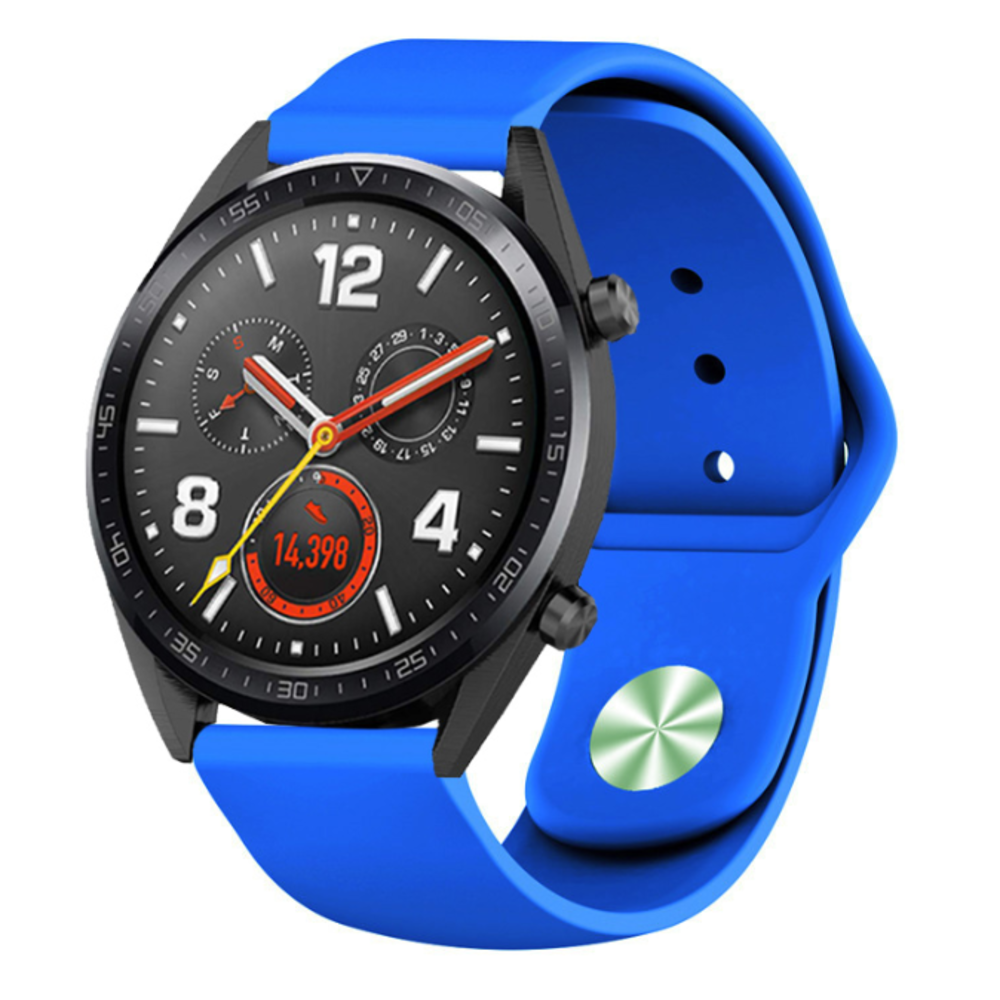 Huawei Watch GT sport band (blauw) - Smartwatchbanden.nl