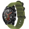 Strap-it® Strap-it Huawei Watch GT nylon gesp band (groen) Strap-it® Strap-it Huawei Watch GT nylon gesp band (groen)