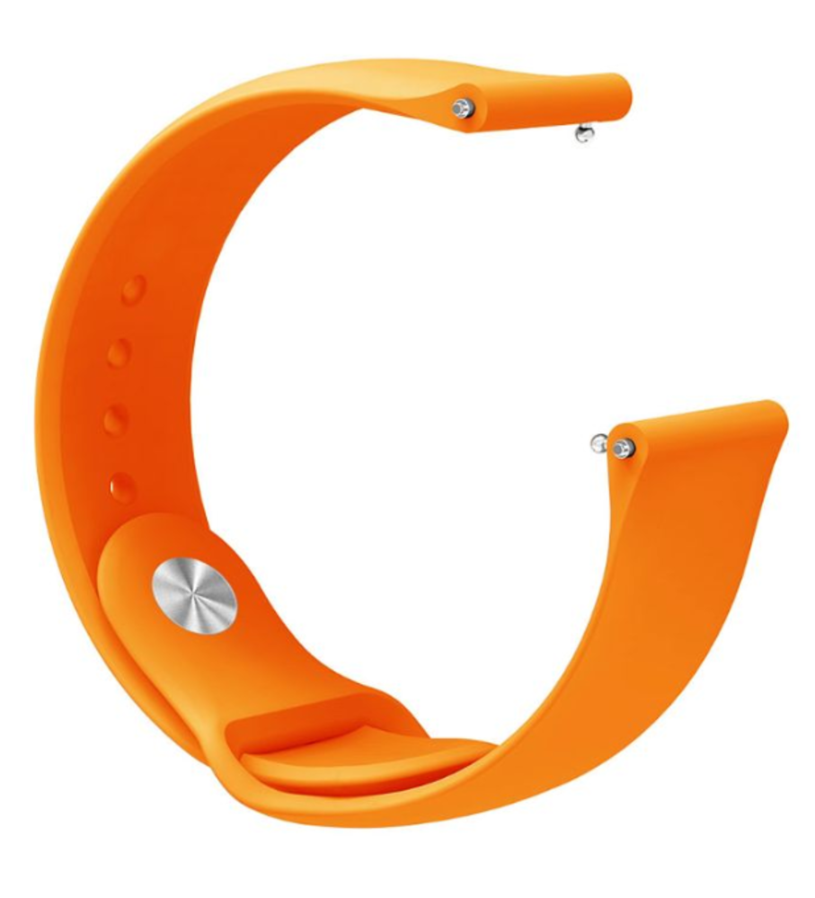 Strap-it® Strap-it Samsung Galaxy Watch sport band 42mm (oranje)