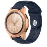 Strap-it® Samsung Galaxy Watch sport band 42mm (donkerblauw)