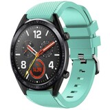 Strap-it® Huawei Watch GT 2 siliconen bandje (aqua)