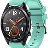 Strap-it® Strap-it Huawei Watch GT siliconen bandje (aqua) Strap-it® Strap-it Huawei Watch GT siliconen bandje (aqua)