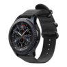 Strap-it® Strap-it Samsung Galaxy Watch 46mm nylon gesp band (zwart) Strap-it® Strap-it Samsung Galaxy Watch 46mm nylon gesp band (zwart)
