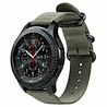 Strap-it® Strap-it Samsung Galaxy Watch 46mm nylon gesp band (groen Strap-it® Strap-it Samsung Galaxy Watch 46mm nylon gesp band (groen