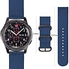 Strap-it® Strap-it Samsung Galaxy Watch 46mm nylon gesp band (blauw) Strap-it® Strap-it Samsung Galaxy Watch 46mm nylon gesp band (blauw)