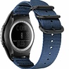 Strap-it® Strap-it Samsung Galaxy Watch 46mm nylon gesp band (blauw) Strap-it® Strap-it Samsung Galaxy Watch 46mm nylon gesp band (blauw)