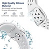 Strap-it® Strap-it Samsung Galaxy Watch 42mm siliconen bandje met gaatjes (wit) Strap-it® Strap-it Samsung Galaxy Watch 42mm siliconen bandje met gaatjes (wit)