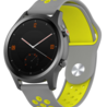 Strap-it® Strap-it Garmin Vivomove HR sport band (grijs/geel) Strap-it® Strap-it Garmin Vivomove HR sport band (grijs/geel)
