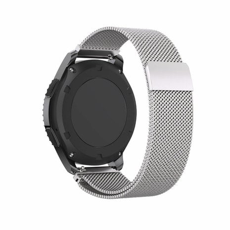 Strap-it® Strap-it Samsung Gear S3 Milanese band (zilver)