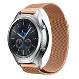 Strap-it® Samsung Gear S3 Milanese band (rosé goud)