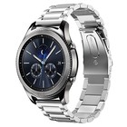 Strap-it® Strap-it Samsung Gear S3 stalen band (zilver)