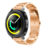 Strap-it® Samsung Gear Sport stalen band (rosé goud)