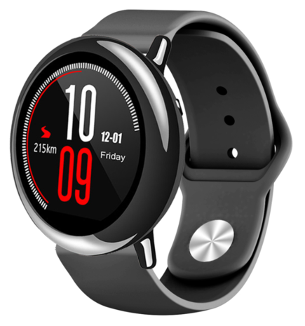 Strap-it® Strap-it Xiaomi Amazfit Pace sport band (zwart)