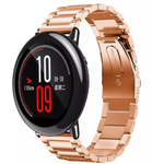 Strap-it® Strap-it Xiaomi Amazfit Pace stalen band (rosé goud)