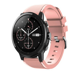 Strap-it® Xiaomi Amazfit Stratos silicone band (roze)