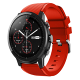 Strap-it® Xiaomi Amazfit Stratos silicone band (rood)