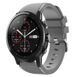 Strap-it® Xiaomi Amazfit Stratos silicone band (grijs)