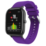 Strap-it® Xiaomi Amazfit GTS silicone band (paars)