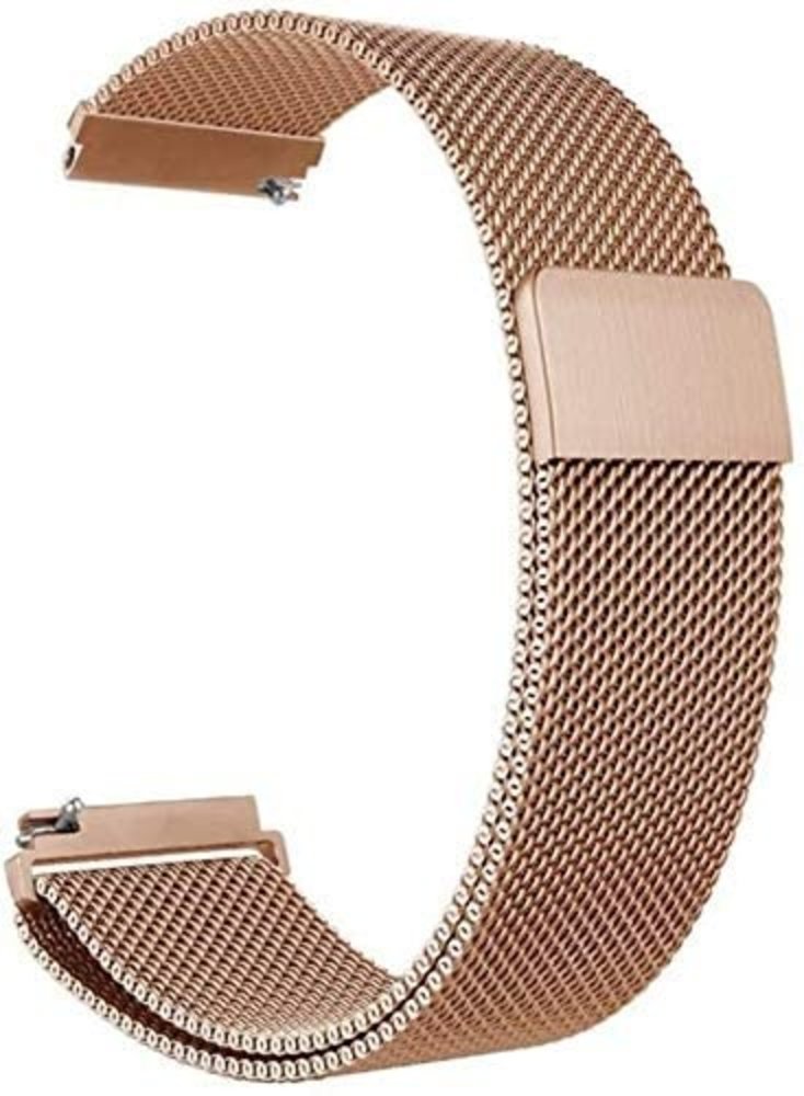 Strap-it® Strap-it Xiaomi Amazfit Stratos Milanese band (rosé goud)