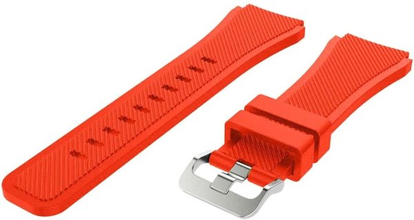 Strap-it® Strap-it Xiaomi Amazfit GTR silicone band (rood)