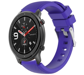 Strap-it® Xiaomi Amazfit GTR silicone band (paars)