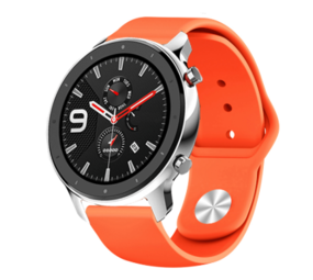 Strap-it® Xiaomi Amazfit GTR sport band (oranje)
