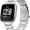 Strap-it® Strap-it Fitbit Versa stalen bandje (zilver) Strap-it® Strap-it Fitbit Versa stalen bandje (zilver)