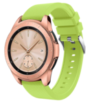 Strap-it® Strap-it Samsung Galaxy Watch siliconen bandje 42mm (lichtgroen)