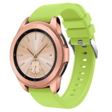 Strap-it® Samsung Galaxy Watch siliconen bandje 42mm (lichtgroen)