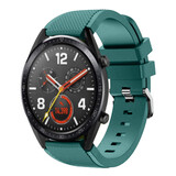 Strap-it® Huawei Watch GT 2 siliconen bandje (dennengroen)