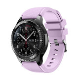 Strap-it® Samsung Galaxy Watch siliconen bandje 46mm (lila)