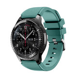 Strap-it® Samsung Galaxy Watch siliconen bandje 46mm (dennengroen)