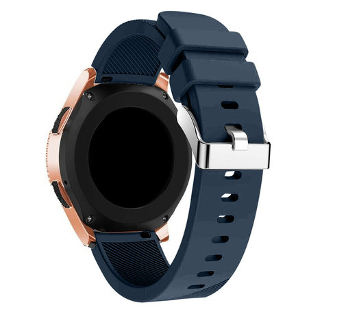Strap-it® Strap-it Samsung Galaxy Watch siliconen bandje 42mm (donkerblauw)
