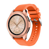 Strap-it® Samsung Galaxy Watch siliconen bandje 42mm (oranje)