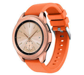 Strap-it® Samsung Galaxy Watch siliconen bandje 42mm (oranje)
