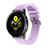 Strap-it® Samsung Galaxy Watch Active silicone band (lila)