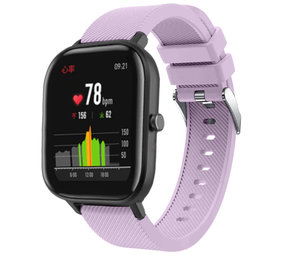 Strap-it® Xiaomi Amazfit GTS silicone band (lila)