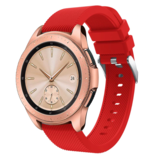 Strap-it® Samsung Galaxy Watch siliconen bandje 42mm (rood)