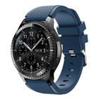 Strap-it® Strap-it Samsung Galaxy Watch siliconen bandje 46mm (donkerblauw)
